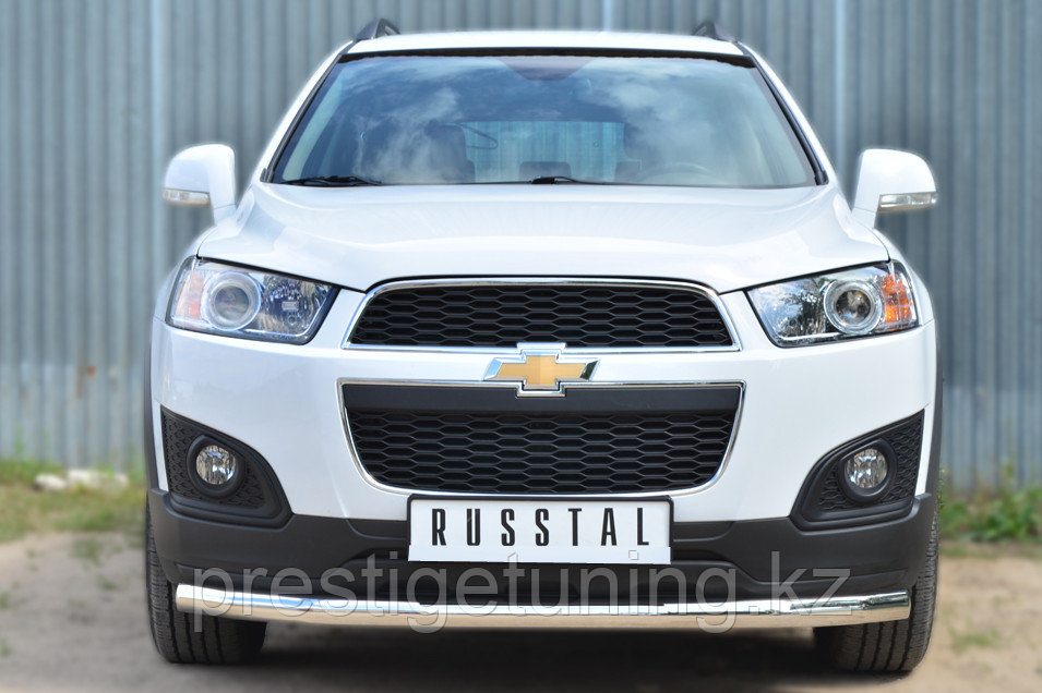 Защита переднего бампера d63 (секции) CHEVROLET CAPTIVA 2013-2016