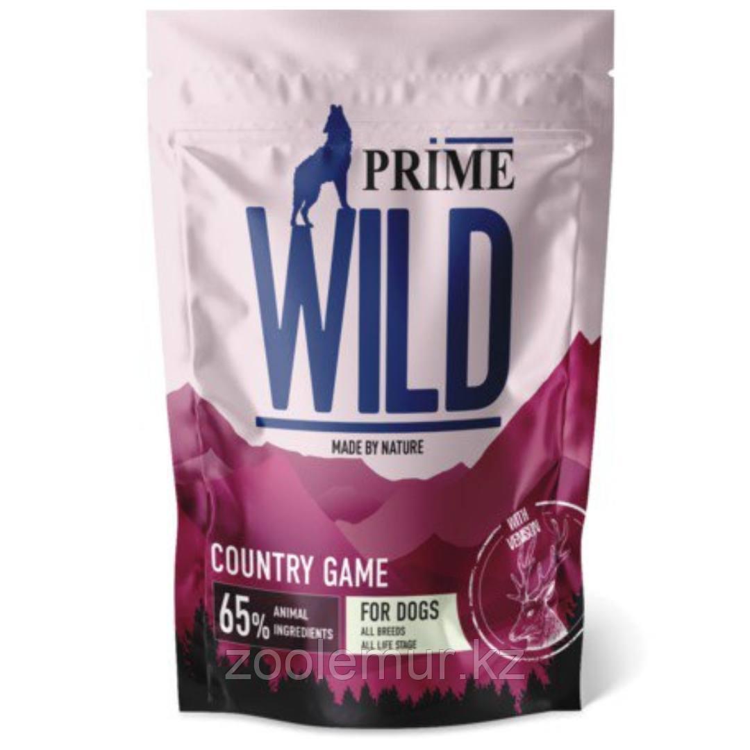 PRIME WILD GF COUNRTY GAME Сухой корм для щенков и собак всех пород, с уткой и олениной