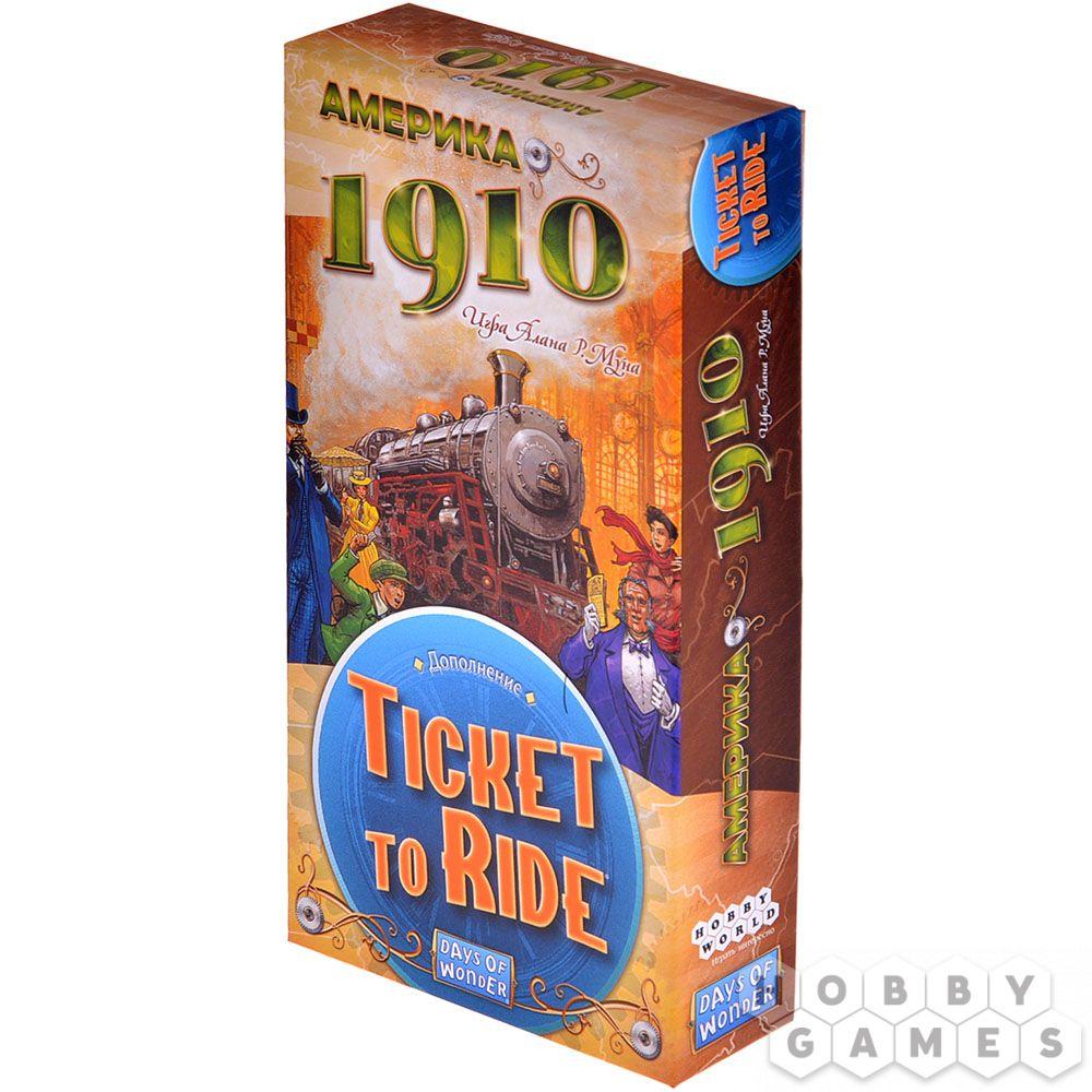 Настольная игра Ticket to Ride: Америка 1910