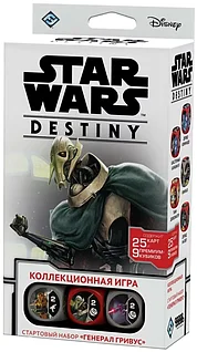 Настольная игра: Star Wars Destiny Стартовый набор Генерал Гривус | Хоббиворлд