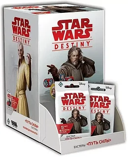 Дисплей бустеров: Star Wars: Destiny Путь Силы | Хоббиворлд