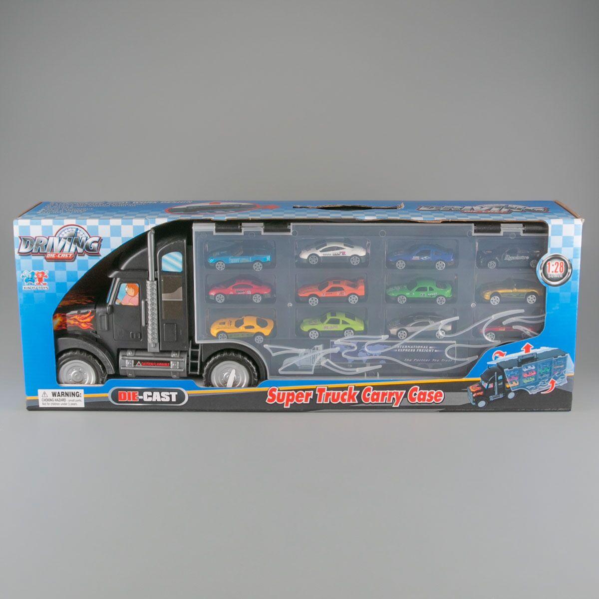 Игровой набор Трейлер с машинками, серия D XinYu - фото 1 - id-p104887597