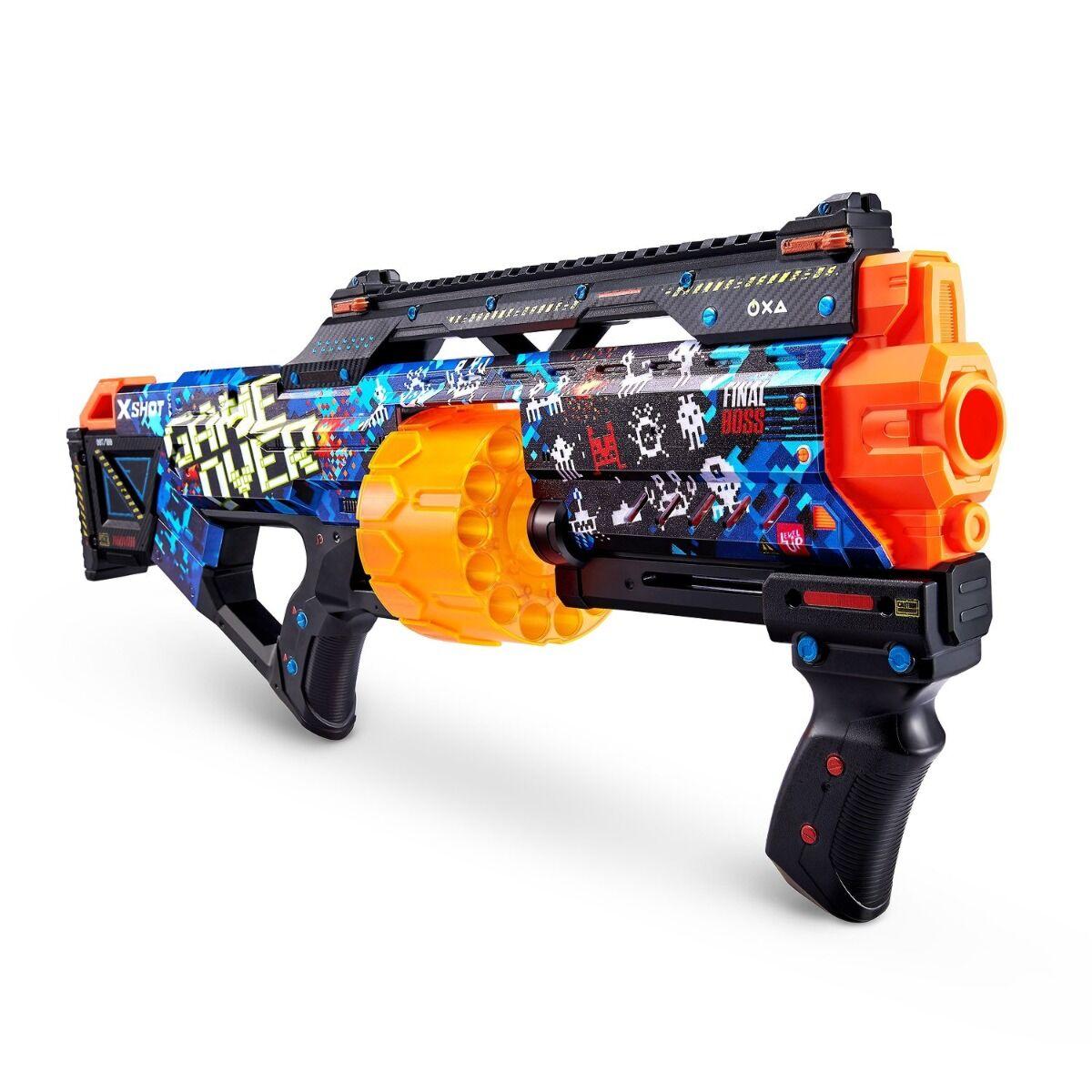 Игрушка Бластер Last Stand - Game Over с 16 стрелами Skins  X-Shot