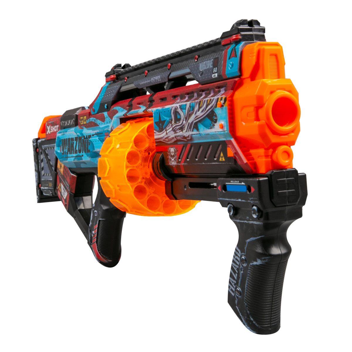 Игрушка Бластер Last Stand - Warzone с 16 стрелами Skins X-Shot