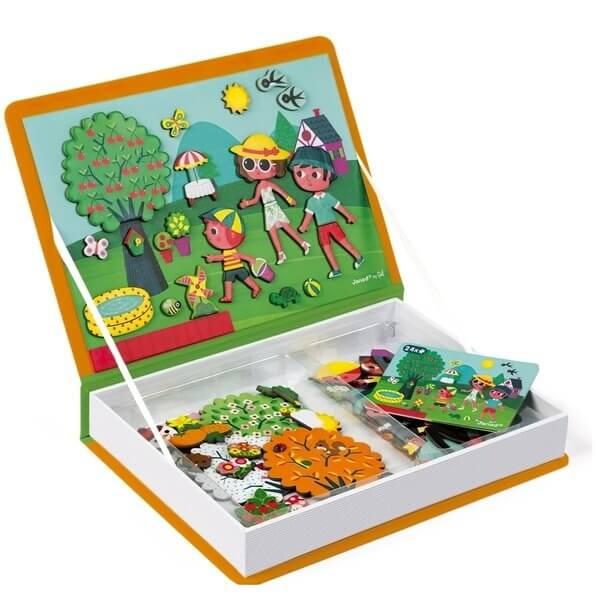 Магнитная книга Janod 4 сезона
