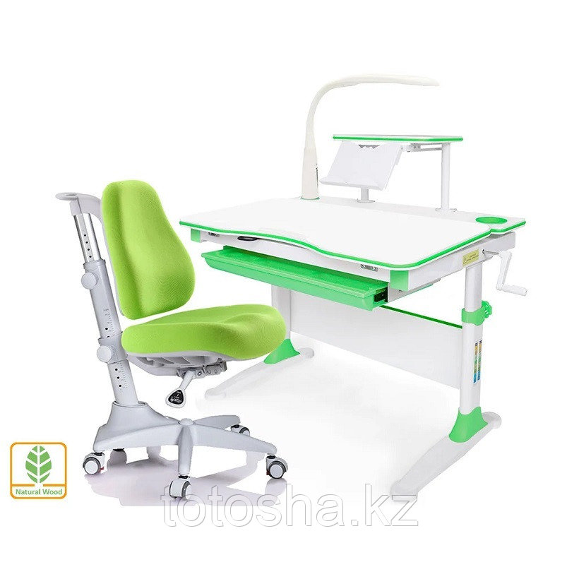 Комплект парта и кресло Mealux EVO-30 зеленый