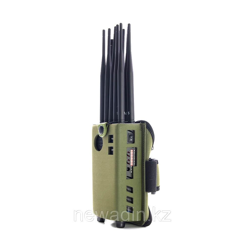 Глушилка сотовой связи JYT-1280C переносная (GSM/3G/GPS/4G LTE/Wi-Fi)