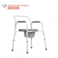 Кресло-туалет с санитарным оснащением "(DS1S), Стандарт, Белый
