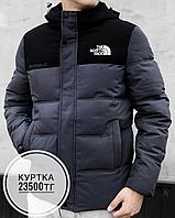 Мужская куртка TNF 11507, черный/серый