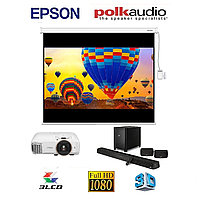 Комплект «Домашний кинотеатр базовый: Epson и Polk Audio Magnifi Max AX SR"