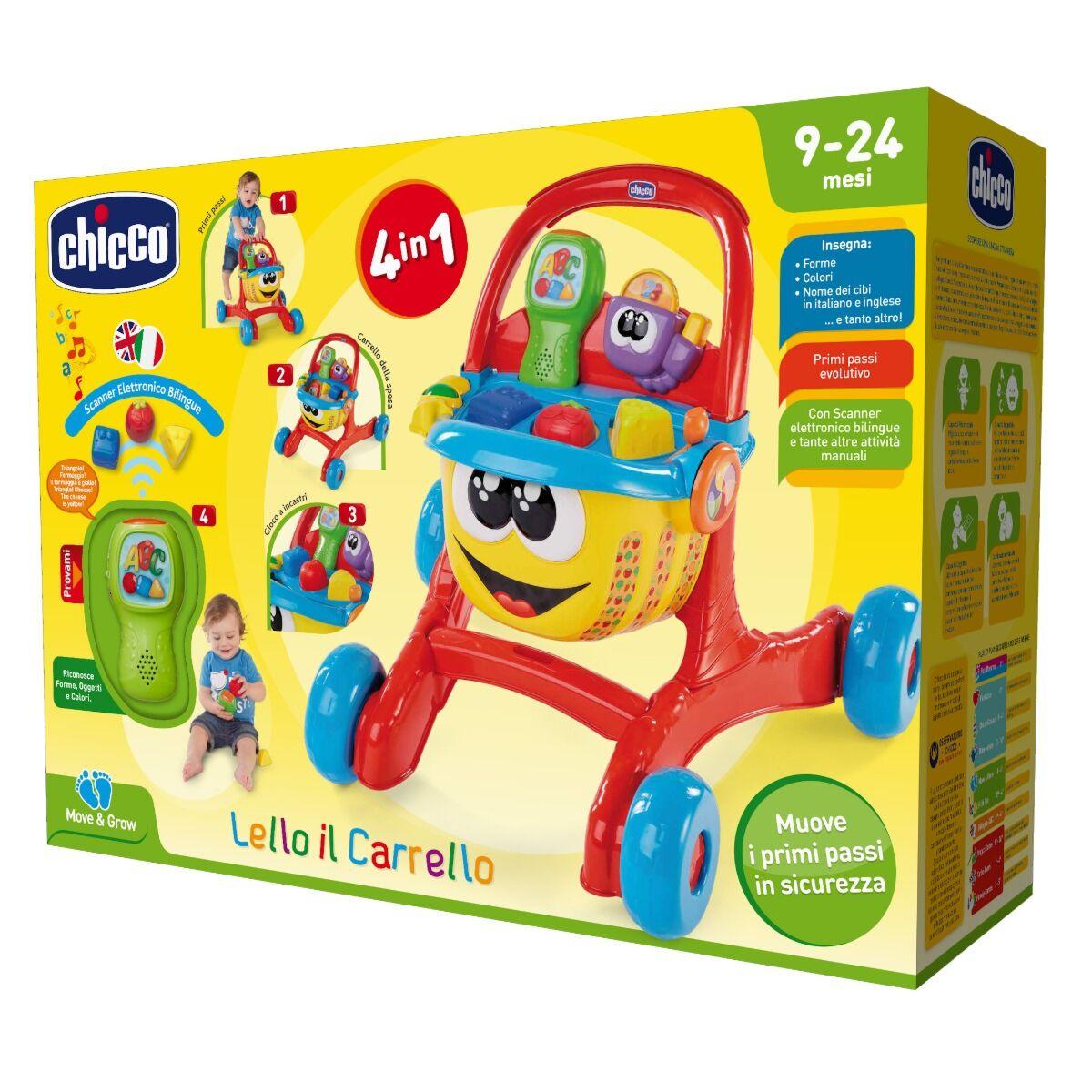 Игровой центр Говорящая Тележка для покупок ABC 12м+ Chicco