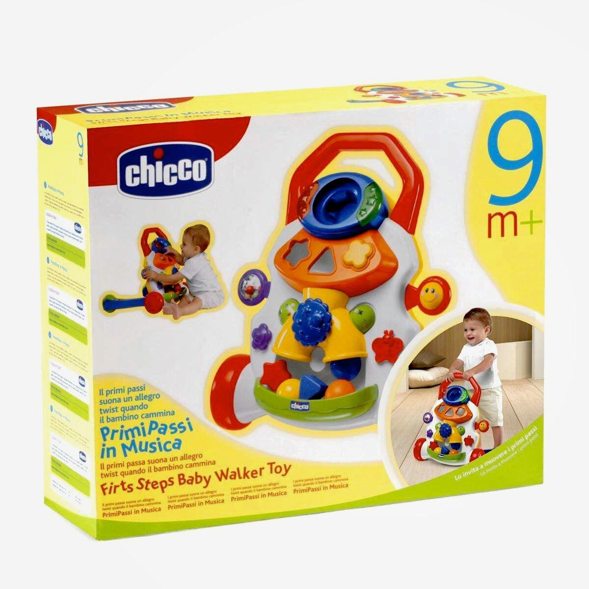 Игровой центр-Ходунки Детские шажочки 9м+ Chicco