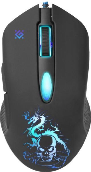 Мышь игровая Defender Sky Dragon GM-090L оптика 6кнопок 800-3200dpi