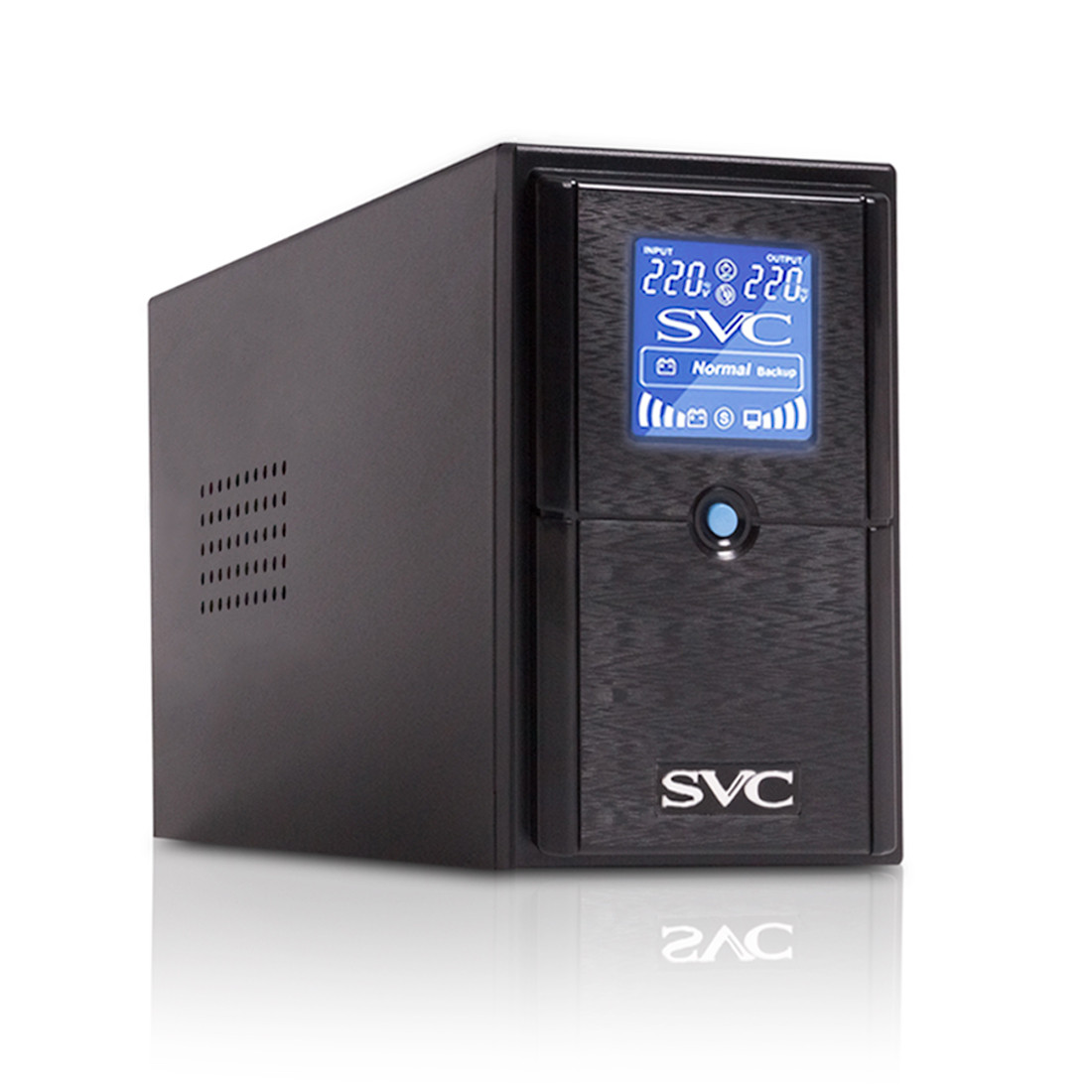 ИБП SVC  V-650-L-LCD Чёрный