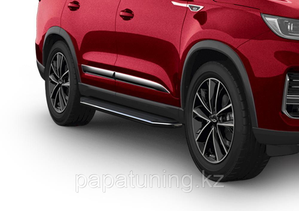 Пороги, подножки "Premium" Chery Tiggo 8 pro 2021-, фото 1