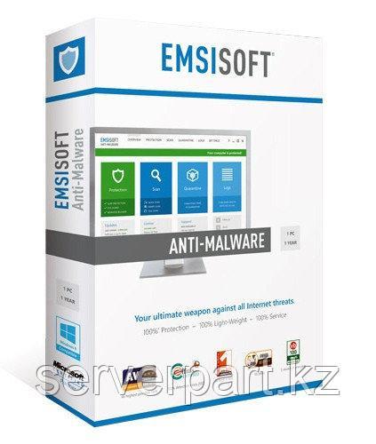 Антивирус Emsisoft Business Security newsale 1 year for 3 users Microsoft Windows PC/File Server/Workstation
