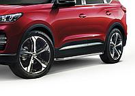 Пороги, подножки "Premium" Chery Tiggo 7 pro 2020-