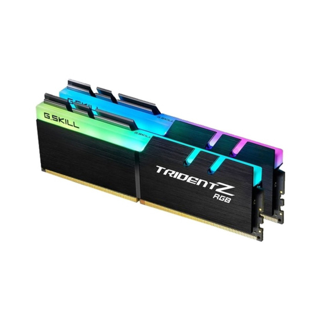 Комплект модулей памяти  G.SKILL  TridentZ RGB F4-3000C16D-16GTZR (Kit 2x8GB)  DDR4  16GB  DIMM   Черный