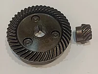 Запчасти для БОЛГАРКИ редукторная пара (шестерни) Китай 230 (d1 15*74/d2 10*23/h2 17) # g4060/4211 *