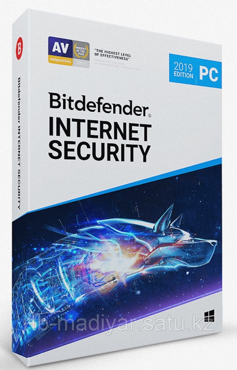 Bitdefender INTERNET SECURITY (1 год на 3 ПК) ESD Электронные лицензия