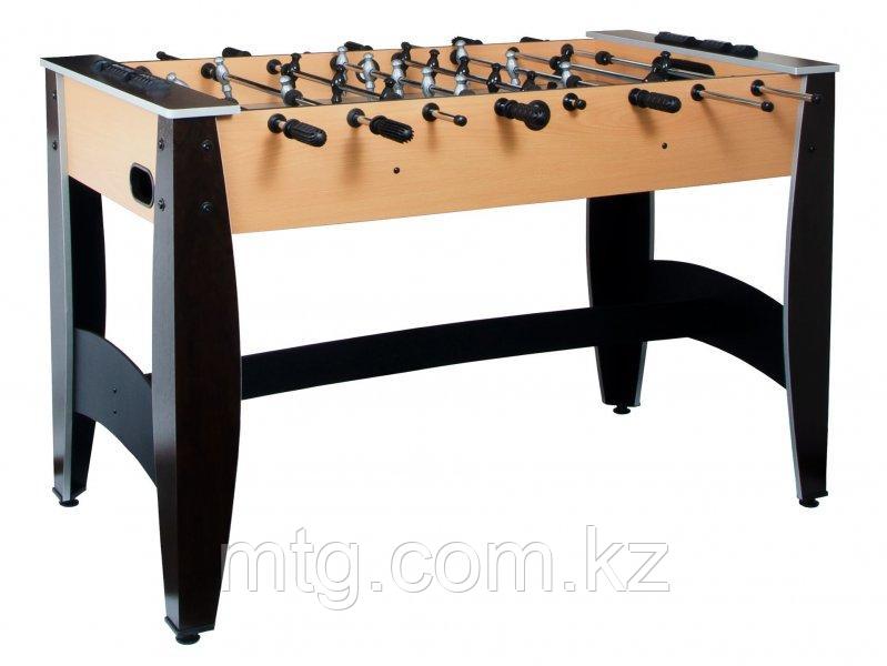Игровой стол - футбол "Hit" (122x63.5x78.7 см, светло-коричневый) - фото 1 - id-p104893079