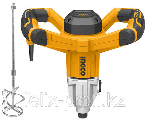 INGCO Миксер строительный 1400W INDUSTRIAL