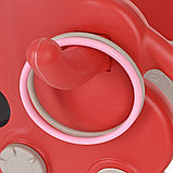 Детская горка Pituso Барашек с баскетбольным кольцом Коралл, фото 8