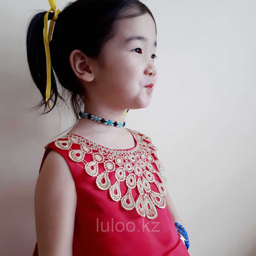 Оригинальное платье для девочки, от 4 до 10 лет - фото 3 - id-p104893965