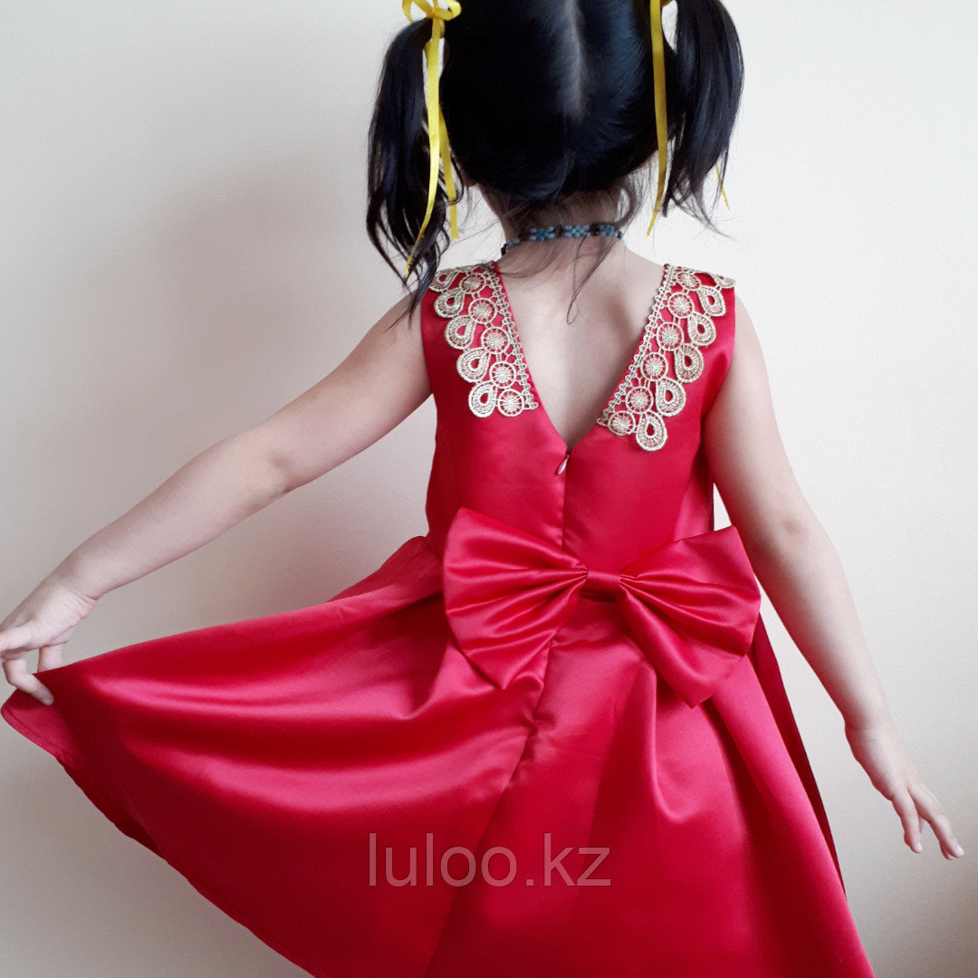 Оригинальное платье для девочки, от 4 до 10 лет - фото 4 - id-p104893965