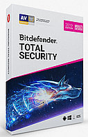 Bitdefender TOTAL SECURITY 2019 (5 ПК 1 год) Полная защита от вредоносных программ: Windows, MacOS, Android
