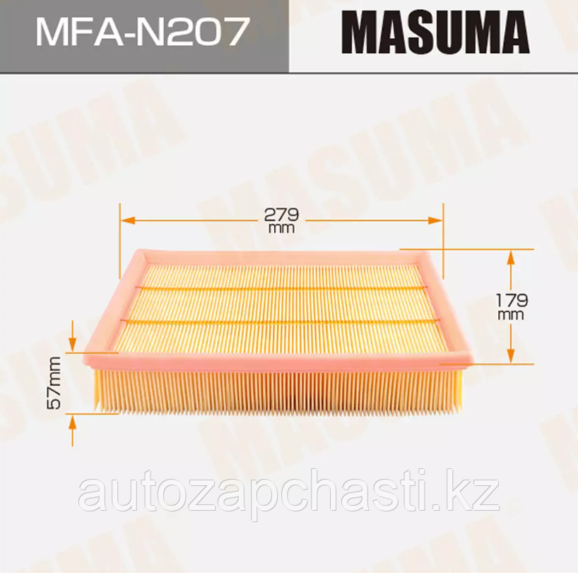 MASUMA Воздушный фильтр для NISSAN NAAVARA - фото 1 - id-p104894287