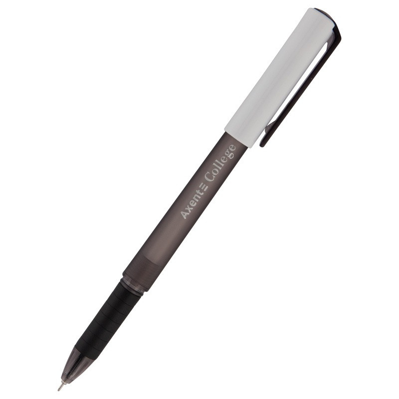 Ручка гелевая Axent AG1075-01 College черная - фото 1 - id-p104895297