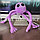 Мягкая игрушка Радужные друзья Фиолетовый фанатская модель, фото 4