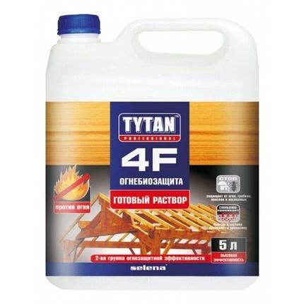 Огнебиозащита 4Fготовый раствор красный 10 л Tytan, фото 2