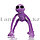Мягкая игрушка Радужные друзья Фиолетовый фанатская модель, фото 2