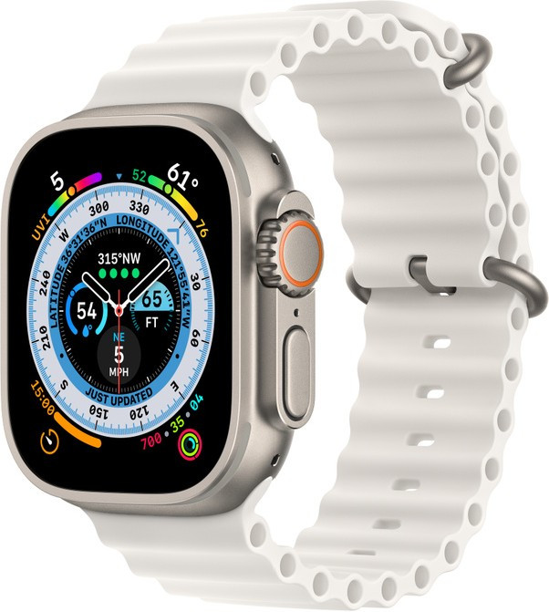 Apple Watch Ultra, 49mm Titanium Case - фото 1 - id-p104897245