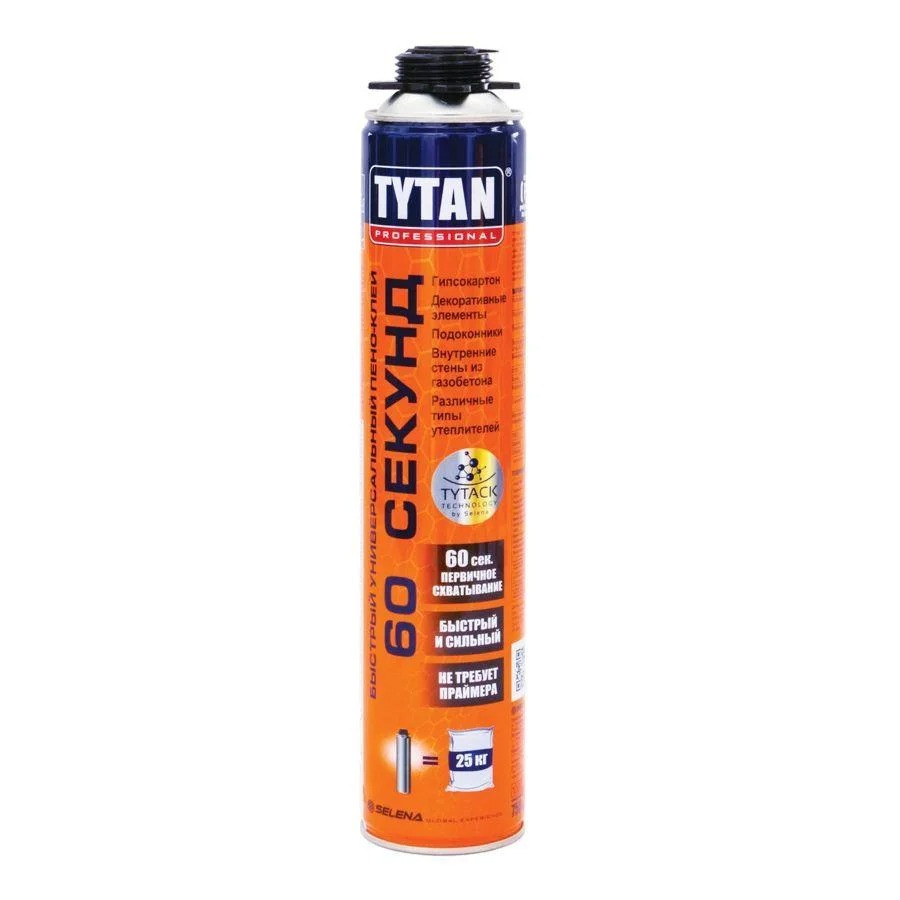 Пена клей TYTAN 60 Секунд  750 мл