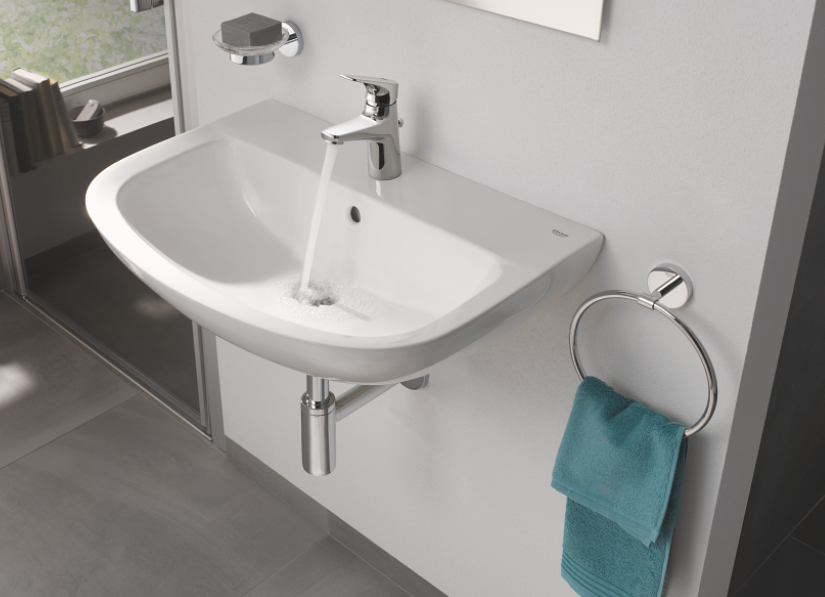 Держатель полотенца кольцо BauCosmopolitan 40460001 (Grohe, Германия) - фото 3 - id-p104898372