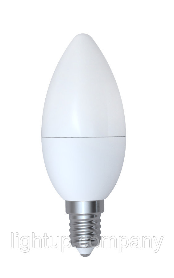 LightUPСветодиодная лампа свечаЕ14/6W3000K,4200K,6000K - фото 1 - id-p104898462