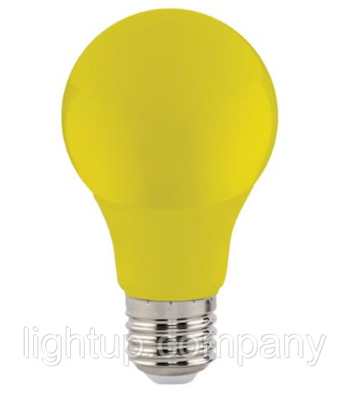 LightUPСветодиодная лампа  E27/3W, ЖЕЛТЫЙ,КРАСНЫЙ,ЗЕЛЕНЫЙ, СИНИЙ, фото 1