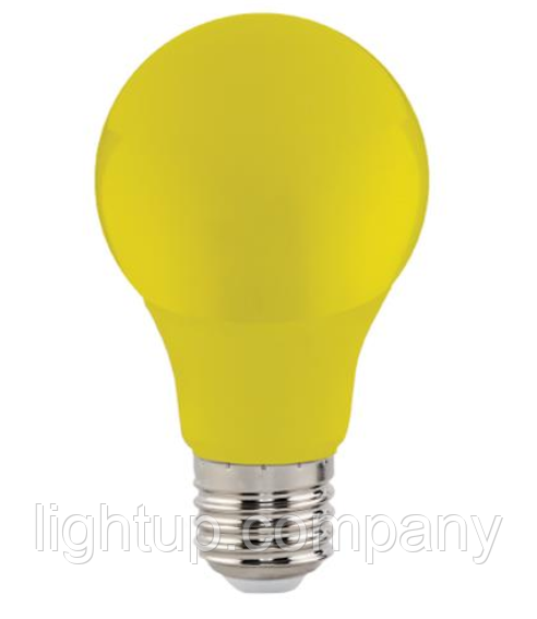 LightUPСветодиодная лампа E27/3W, ЖЕЛТЫЙ,КРАСНЫЙ,ЗЕЛЕНЫЙ, СИНИЙ - фото 1 - id-p104898463