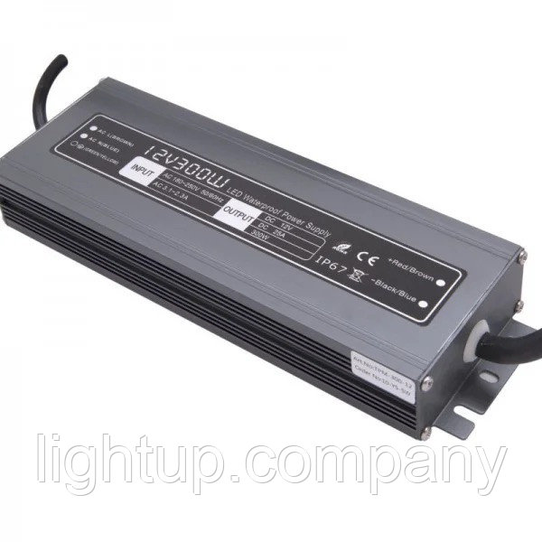 Блок питания 12V/ 25 А / 300W IP67