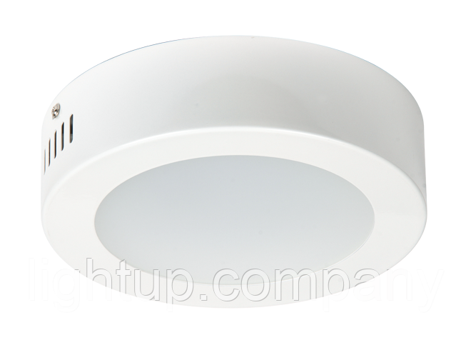LightUP Светодиодный  светильник  6W круглый накладной