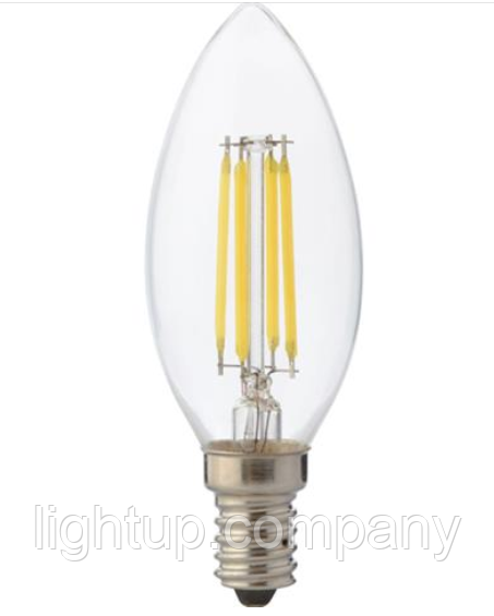 LightUPЛампа филомент Е14/4W - фото 1 - id-p104898508