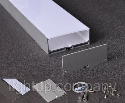 LightUP Накладной 75*32 ММ алюминиевый профиль для светодиодной ленты