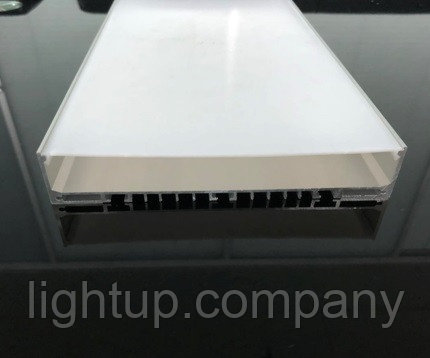 Накладной 142*32ММ алюминиевый профиль для светодиодной ленты, фото 1