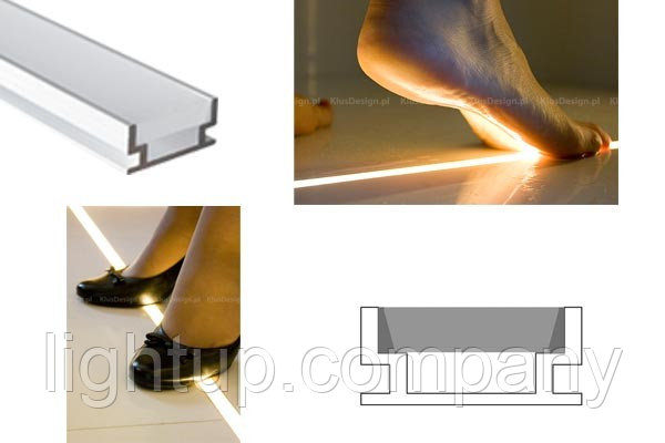 Заказать Напольный профиль алюминиевый прямой в интернет-магазине ...