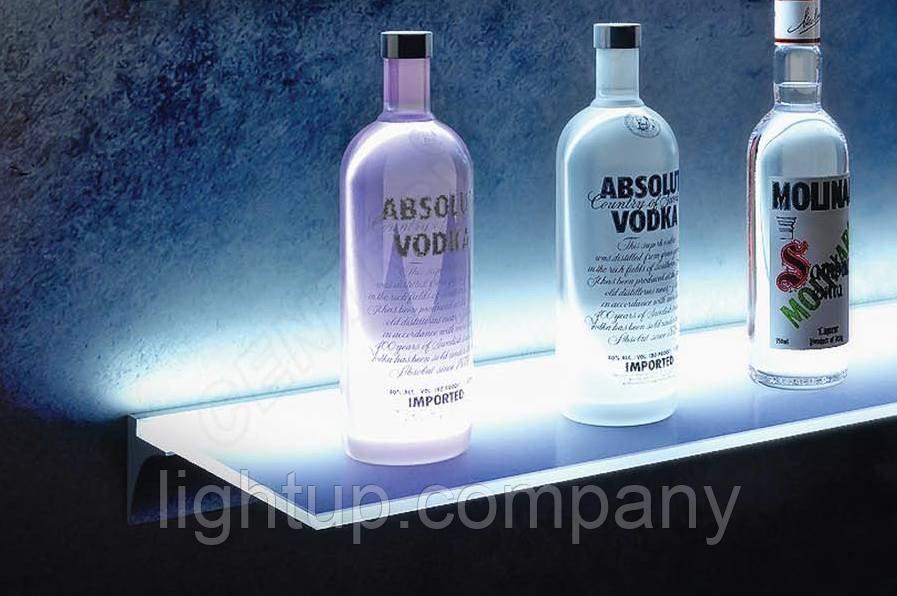 ЖАРЫҚТАНДЫРУЫ БАР ШЫНЫ СӨРЕЛЕРГЕ АРНАЛҒАН ПРОФИЛЬ (8ММ), фото 1