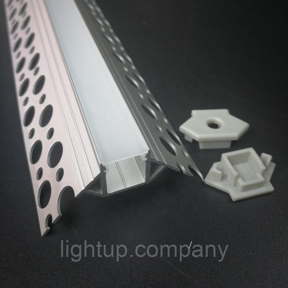 АЛЮМИНИЕВЫЙ ПРОФИЛЬ ПОД ШПАКЛЕВКУ НА ВНЕШНИЙ УГОЛ 12ММ (id 104899127)