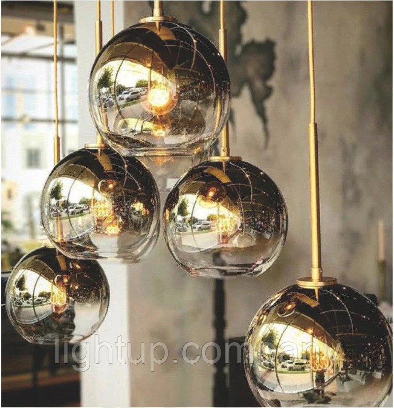 LightUP Люстра Gradient Color Glass Ball Chandelier, фото 1